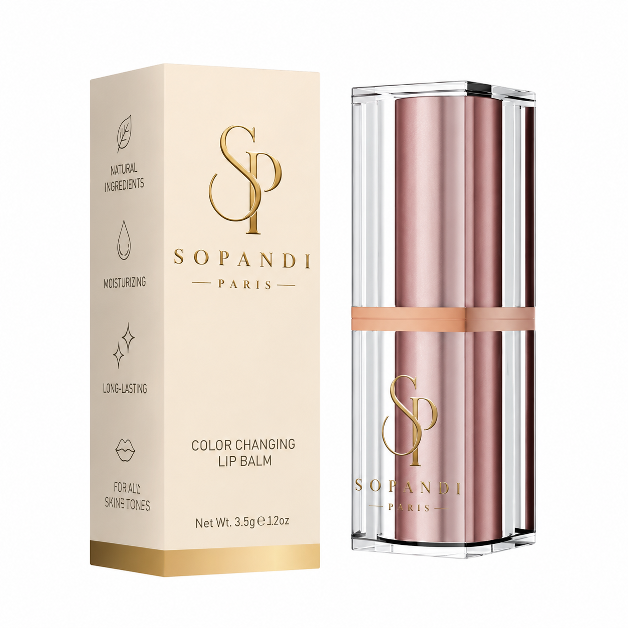 SOPANDI™ Bloom Color Changing Lip Balm    ⭐⭐⭐⭐⭐ 4.9 (132 Reviews)